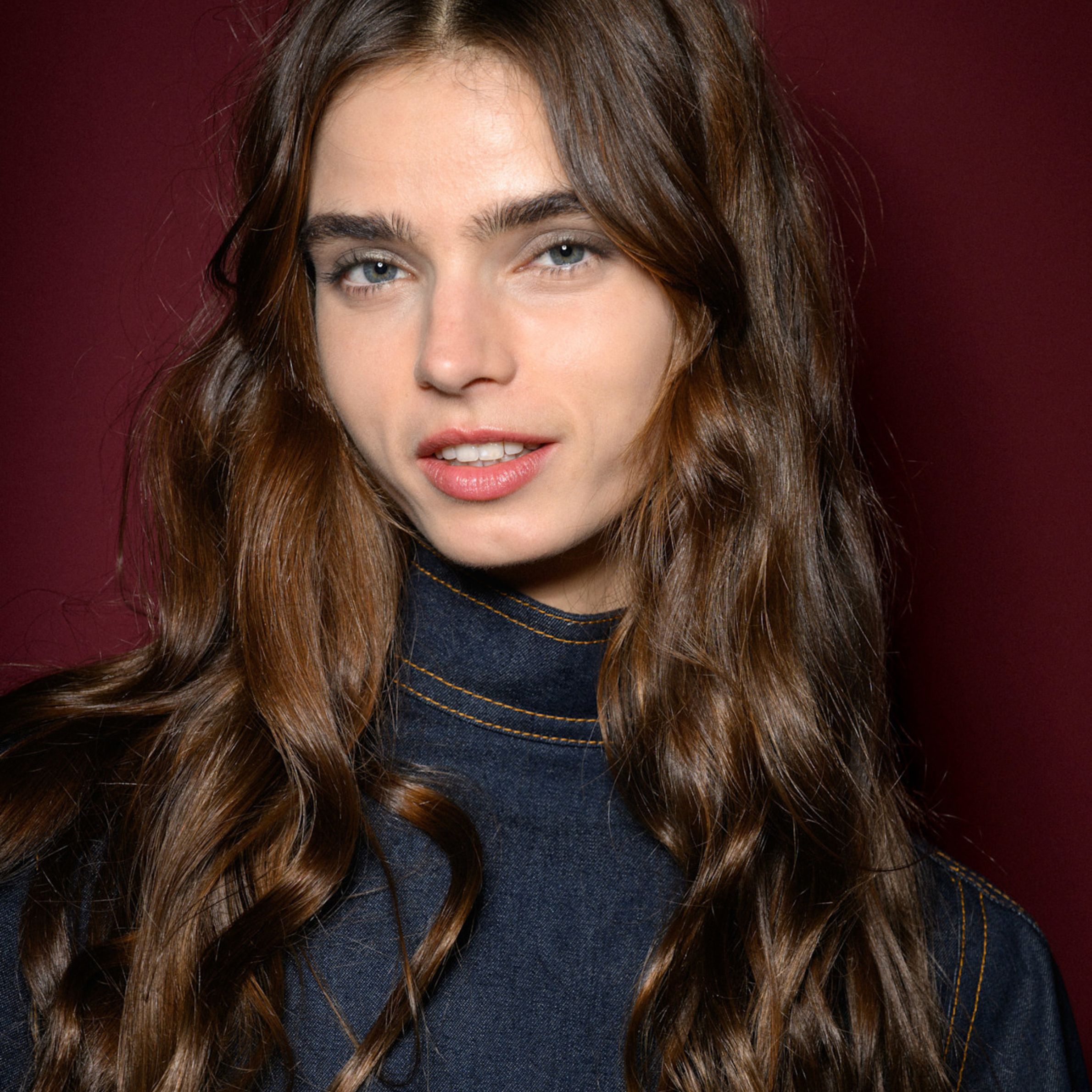 brunette hair