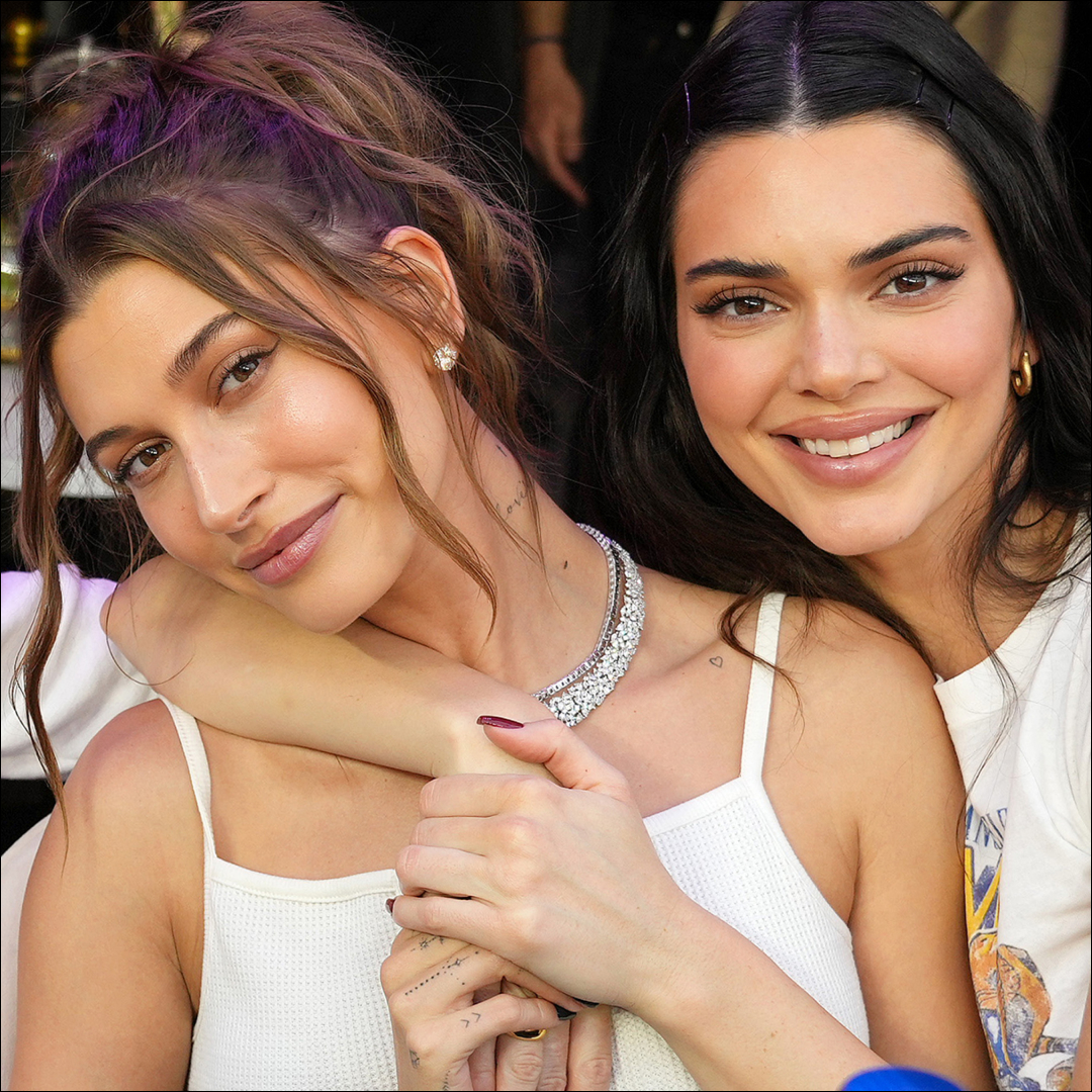 Kendall Jenner and Hailey Bieber